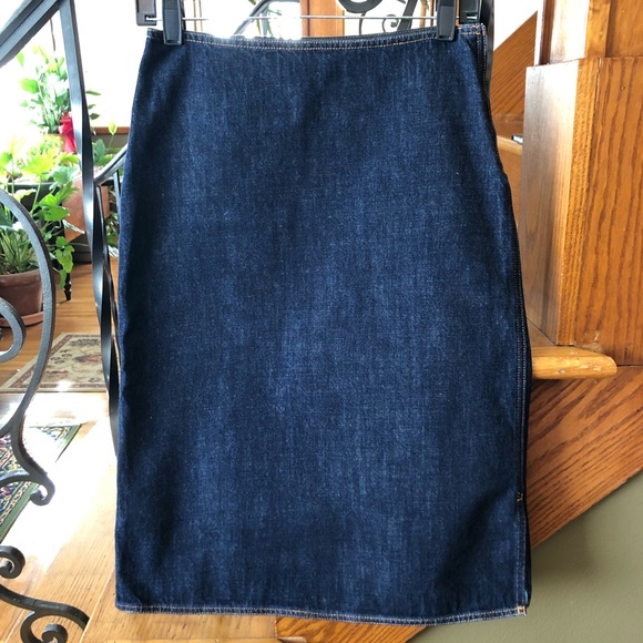 Agnes B. Dresses & Skirts - Agnes B. Denim Pencil Skirt Small (Approx.)